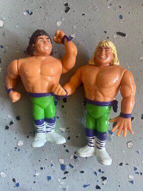 WWF Tag Team The Rockers, Michaels and Jannetty, Hasbro Titan Sports, 1991 WWE
